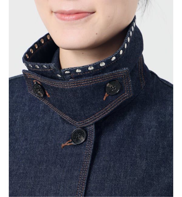 IENA「《追加予約》MACKINTOSH/マッキントッシュ HUMBIE DNM JK STUD MB L261ND1003BALTS」|デニムジャケット|
