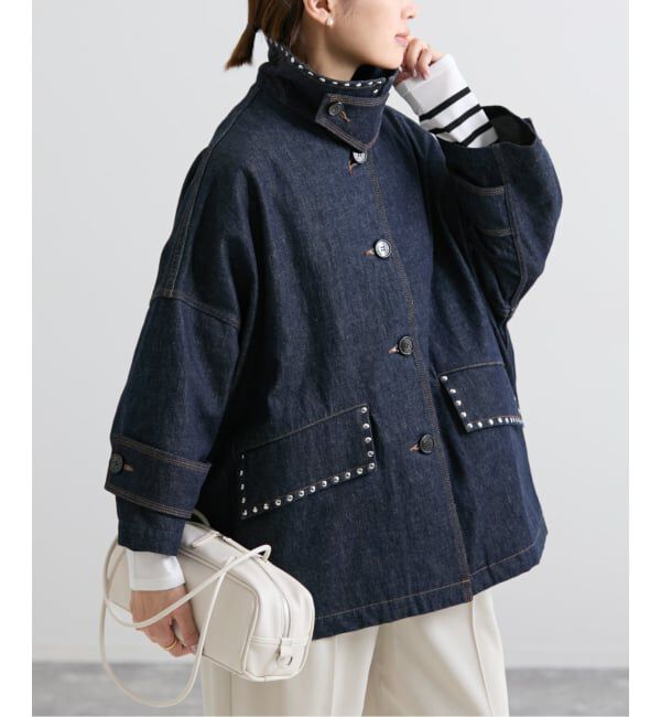 IENA「《追加予約》MACKINTOSH/マッキントッシュ HUMBIE DNM JK STUD MB L261ND1003BALTS」|デニムジャケット|
