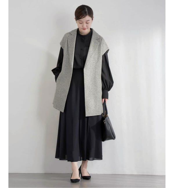 IENA「《追加予約》&NAVYシアーボウタイブラウス」|シャツ・ブラウス|