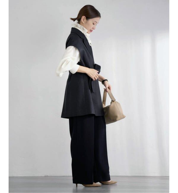 IENA「《追加予約》&NAVYシアーボウタイブラウス」|シャツ・ブラウス|