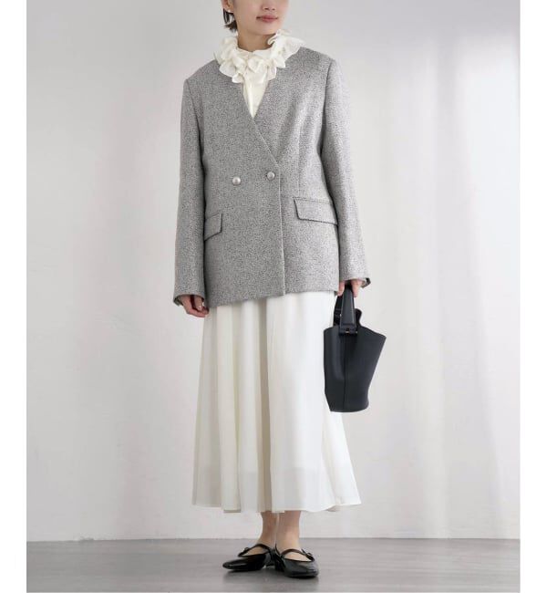 IENA「《追加予約》&NAVYシアーボウタイブラウス」|シャツ・ブラウス|