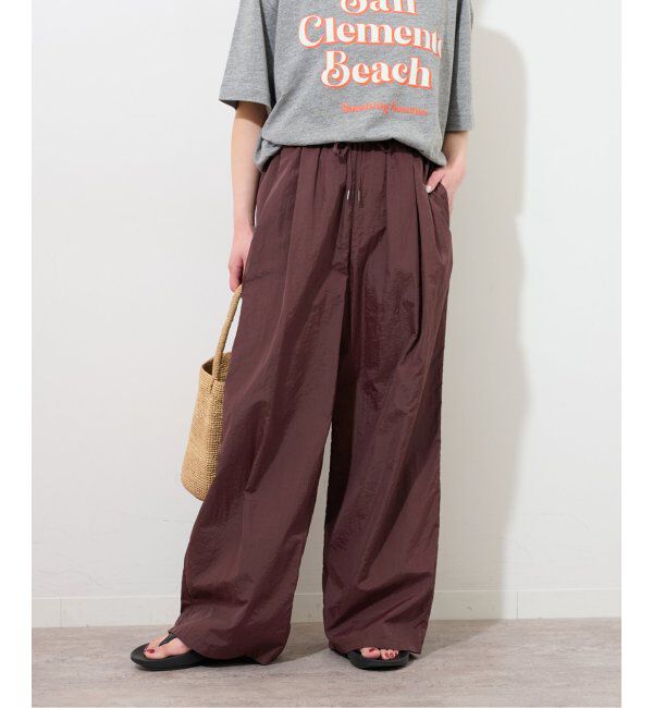 JOURNAL STANDARD relume「ライトナイロンワイドパンツ」|その他|