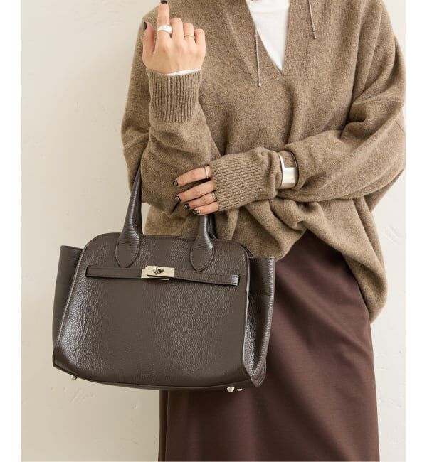 JOURNAL STANDARD「《追加》【AULENTTI/オウレンティ】バックルツキMINI BOSTON」|ボストンバッグ|