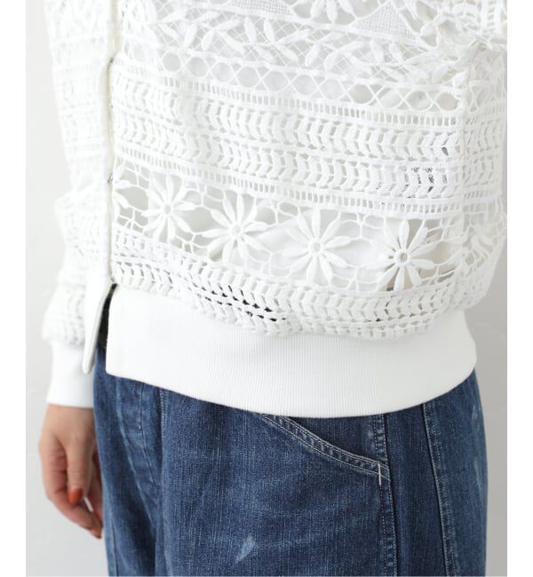 journal standard luxe「コットンレース リブブラウス」|シャツ・ブラウス|