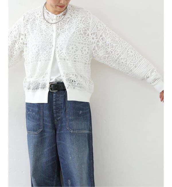 journal standard luxe「コットンレース リブブラウス」|シャツ・ブラウス|