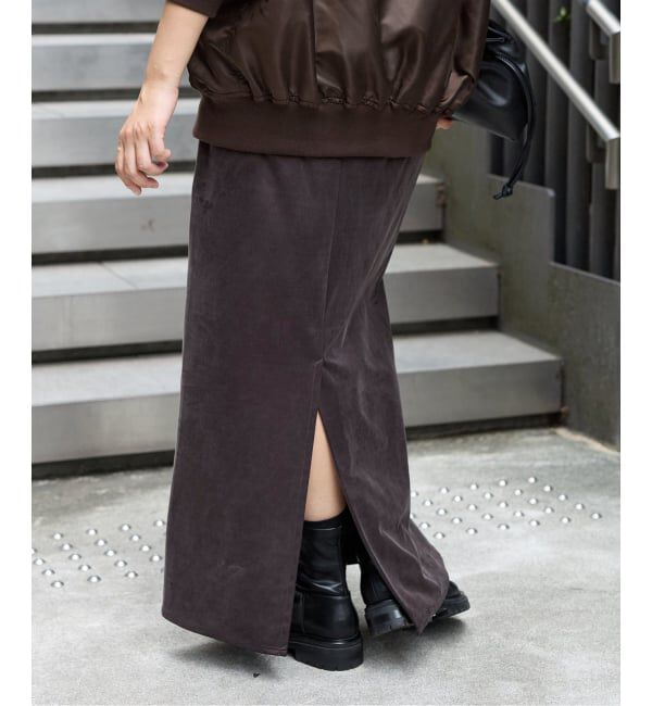 JOURNAL STANDARD「《追加》フィブリルキュプラジャージーマキシスカート」|スカート|