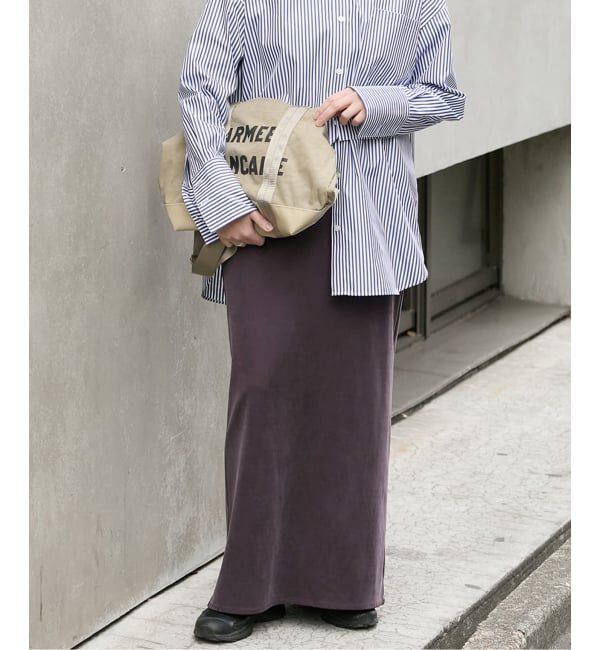 JOURNAL STANDARD「《追加》フィブリルキュプラジャージーマキシスカート」|スカート|ブラウン