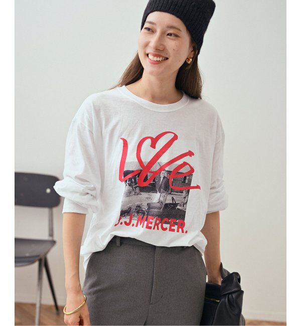FRAMeWORK「J.J.Mercer 別注 LOVE ロンT」|Tシャツ・カットソー|