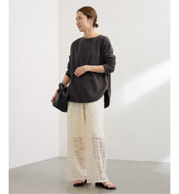 FRAMeWORK「≪追加≫コットン天竺ラウンドヘム3」|Tシャツ・カットソー|