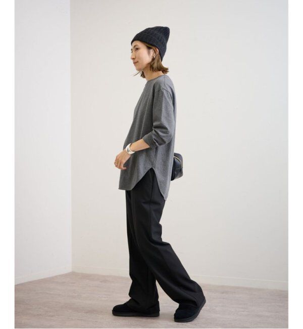 FRAMeWORK「≪追加≫コットン天竺ラウンドヘム3」|Tシャツ・カットソー|