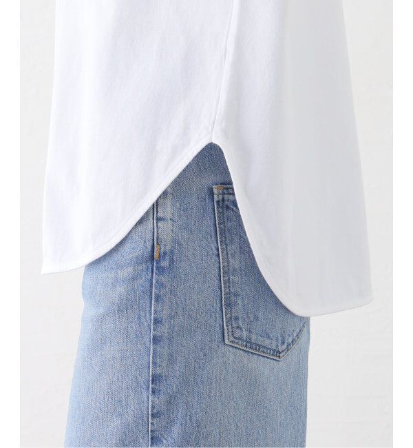 FRAMeWORK「≪追加≫コットン天竺ラウンドヘム3」|Tシャツ・カットソー|