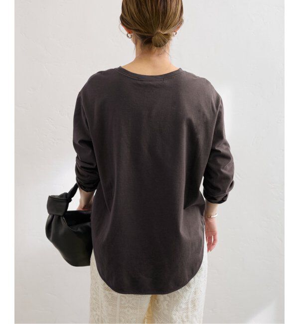 FRAMeWORK「≪追加≫コットン天竺ラウンドヘム3」|Tシャツ・カットソー|