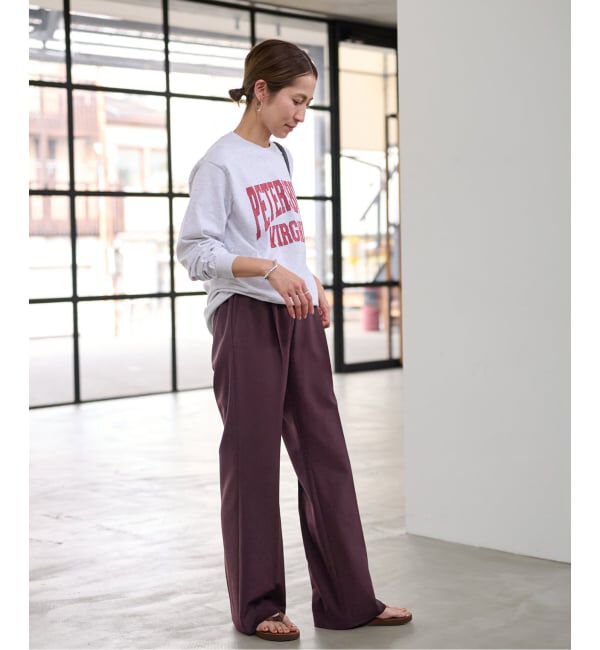 FRAMeWORK「≪洗濯機洗い可能≫ウォッシャブルイージースラックス」|スラックス|