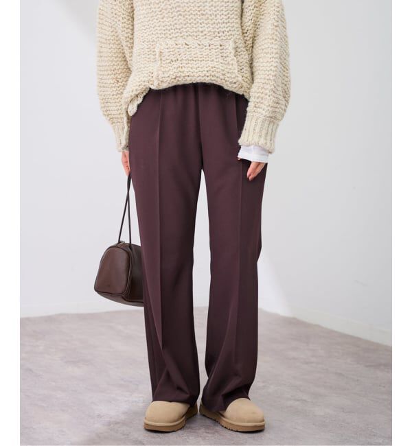 FRAMeWORK「≪洗濯機洗い可能≫ウォッシャブルイージースラックス」|スラックス|