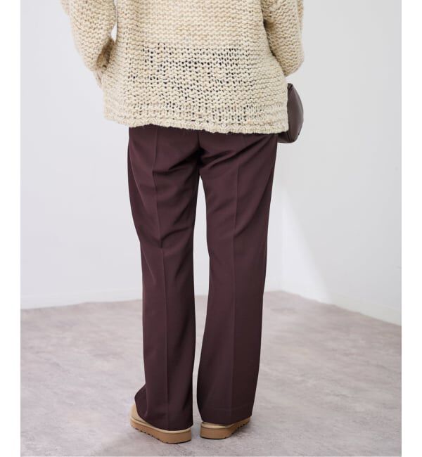 FRAMeWORK「≪洗濯機洗い可能≫ウォッシャブルイージースラックス」|スラックス|