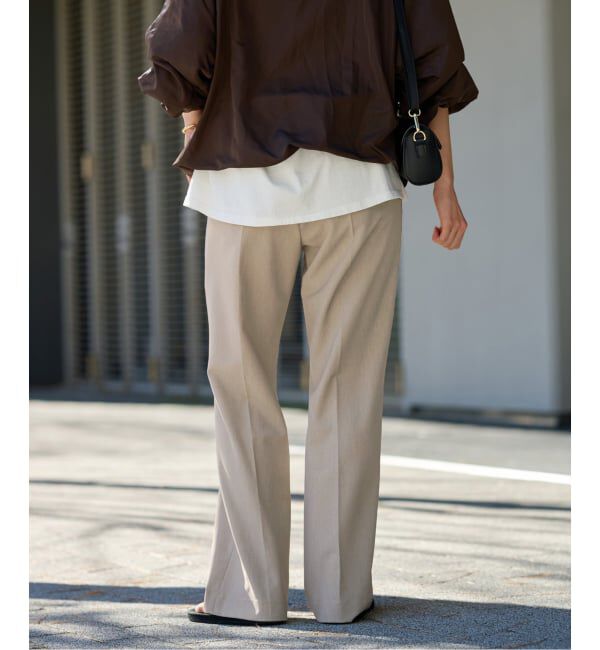 FRAMeWORK「≪洗濯機洗い可能≫ウォッシャブルイージースラックス」|スラックス|