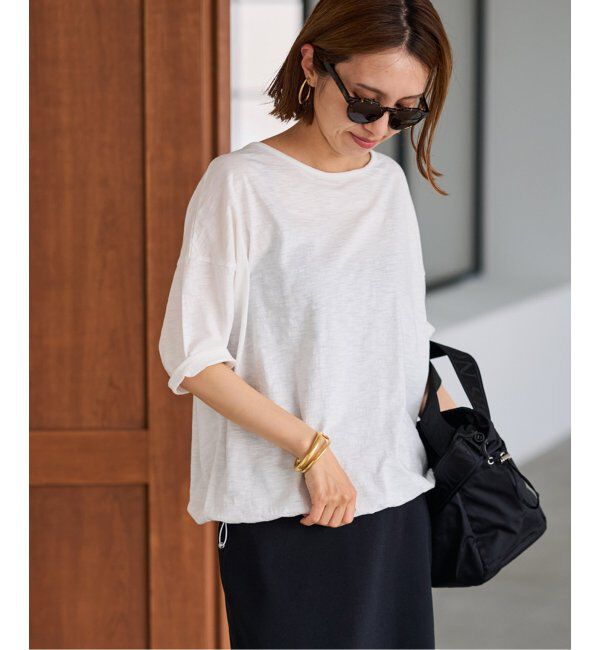 FRAMeWORK「マーブルテンジクドロストT」|Tシャツ・カットソー|