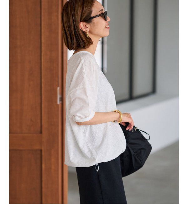 FRAMeWORK「マーブルテンジクドロストT」|Tシャツ・カットソー|