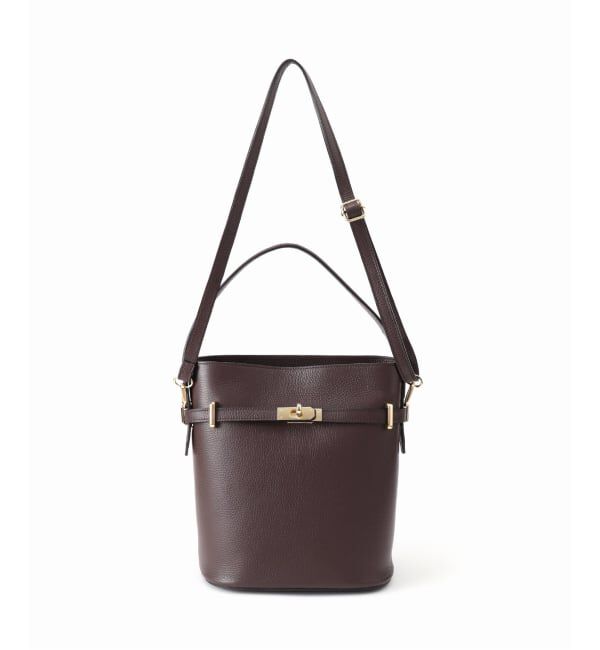 FRAMeWORK「AULENTTI/オウレンティワンハンドル金具付きbasketバック」|ハンドバッグ|