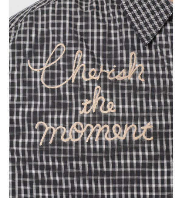 Spick and Span「刺繍オーバーシャツ」|シャツ・ブラウス|