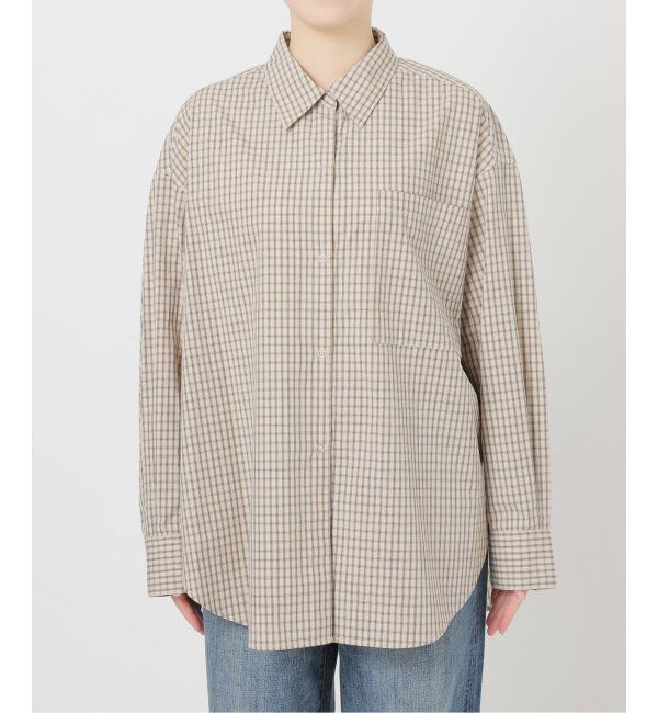 Spick and Span「刺繍オーバーシャツ」|シャツ・ブラウス|