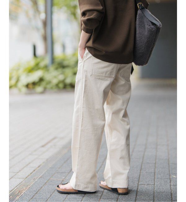 Spick and Span「《追加》ルーズベイカーパンツ」|カーゴ|