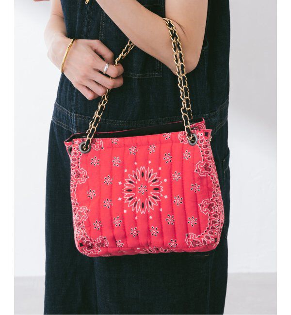 FRAMeWORK「MALUS/マリュス バンダナキルティングショルダーBAG」|ショルダー・メッセンジャー|