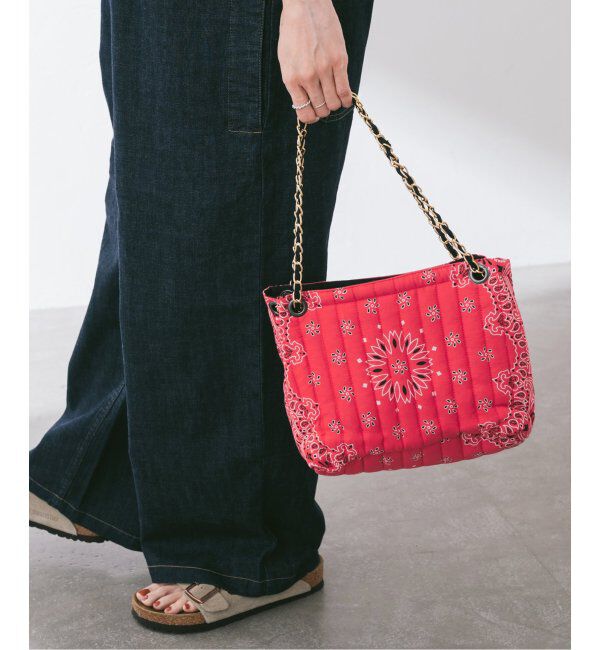 FRAMeWORK「MALUS/マリュス バンダナキルティングショルダーBAG」|ショルダー・メッセンジャー|