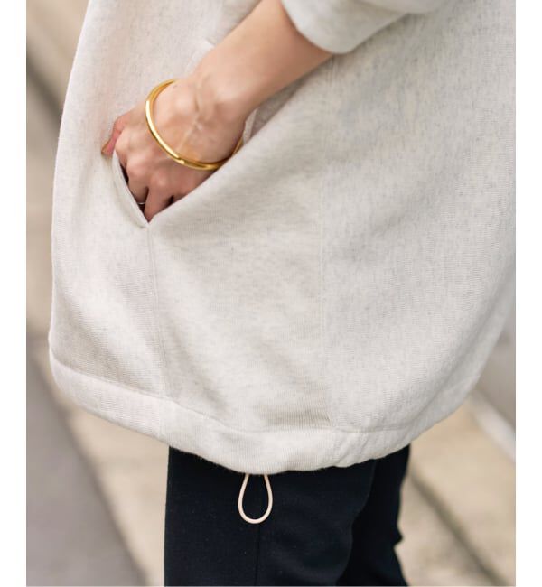 FRAMeWORK「Champion 別注REVERSE WEAVE11.5OZフードハーフジップドロストプルオーバー」|スウェット・ジャージ|