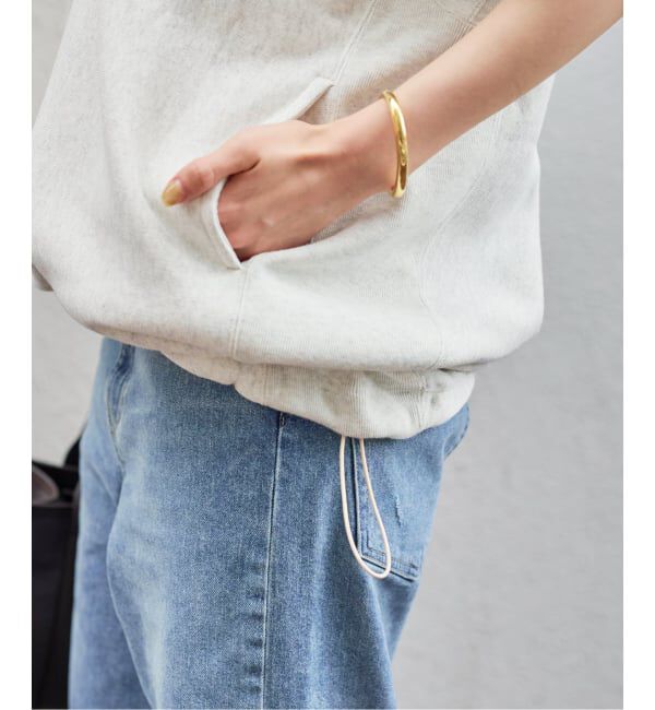 FRAMeWORK「Champion 別注REVERSE WEAVE11.5OZフードハーフジップドロストプルオーバー」|スウェット・ジャージ|