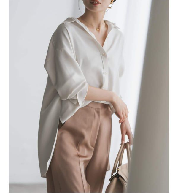 NOBLE「《追加》シーズンカラープレーンシャツ」|シャツ・ブラウス|