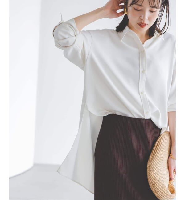 NOBLE「《追加》シーズンカラープレーンシャツ」|シャツ・ブラウス|