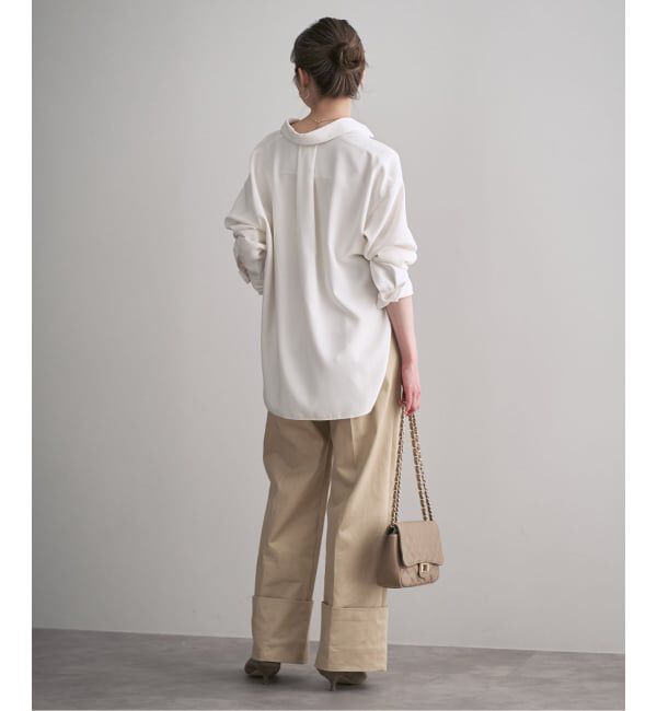 NOBLE「《追加》シーズンカラープレーンシャツ」|シャツ・ブラウス|