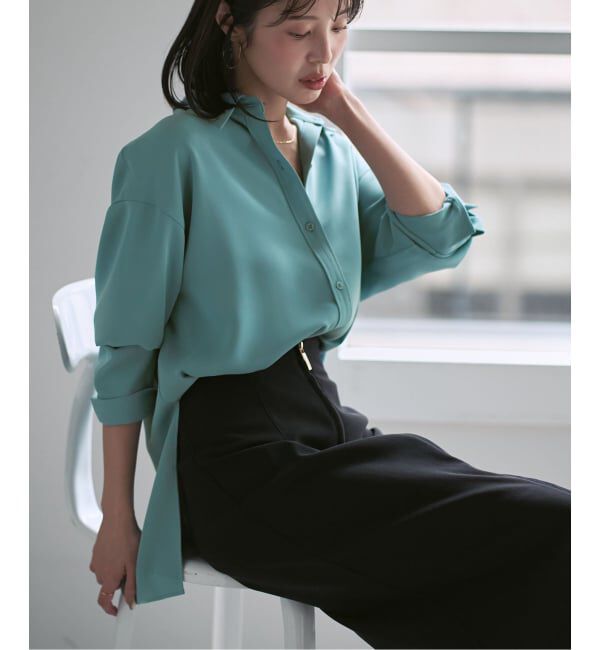 NOBLE「《追加》シーズンカラープレーンシャツ」|シャツ・ブラウス|