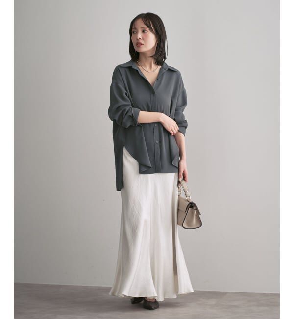 NOBLE「《追加》シーズンカラープレーンシャツ」|シャツ・ブラウス|