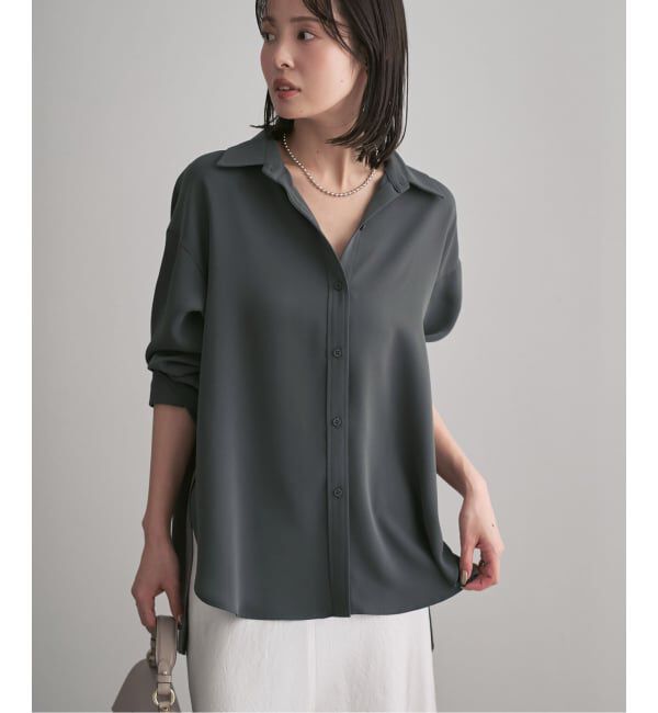 NOBLE「《追加》シーズンカラープレーンシャツ」|シャツ・ブラウス|