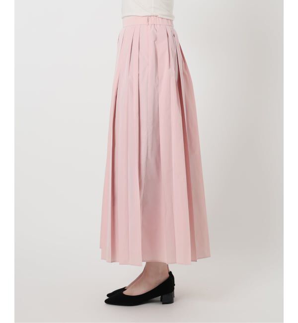  「【洗える】タフタプリーツスカート」|スカート|