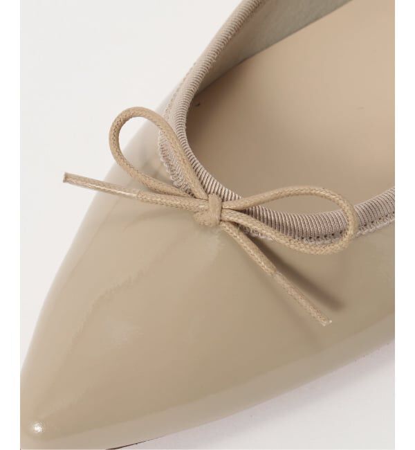  「≪追加≫ポインテッドエナメルバレエ」|バレエシューズ|