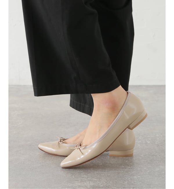  「≪追加≫ポインテッドエナメルバレエ」|バレエシューズ|