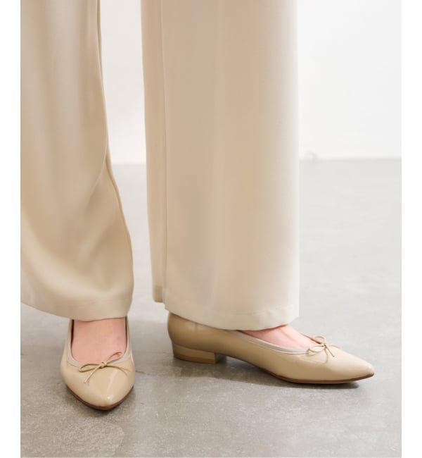  「≪追加≫ポインテッドエナメルバレエ」|バレエシューズ|