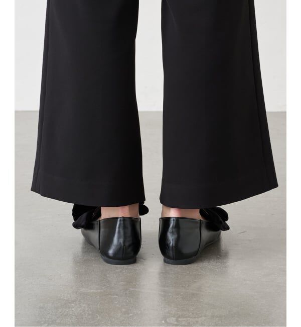 GRISE「GRISEワイドスクエアビッグリボンローファー」|ローファー|