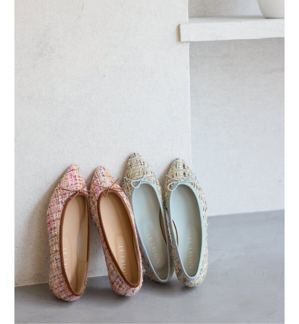  「ポインテッドツイードバレエ」|バレエシューズ|