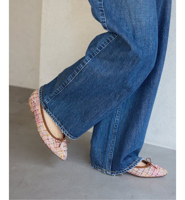  「ポインテッドツイードバレエ」|バレエシューズ|