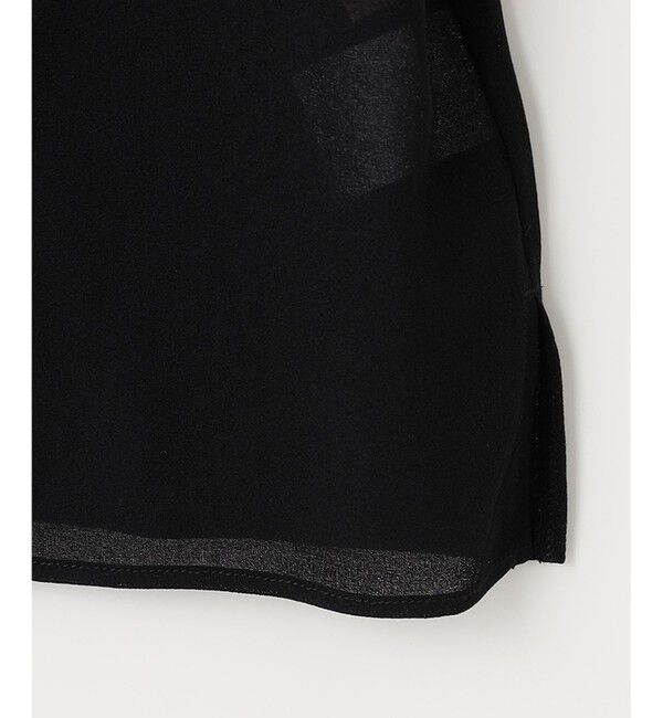 ANY SIS「【前後着用可能】シアー2WAYボウタイ プルオーバー」|シャツ・ブラウス|