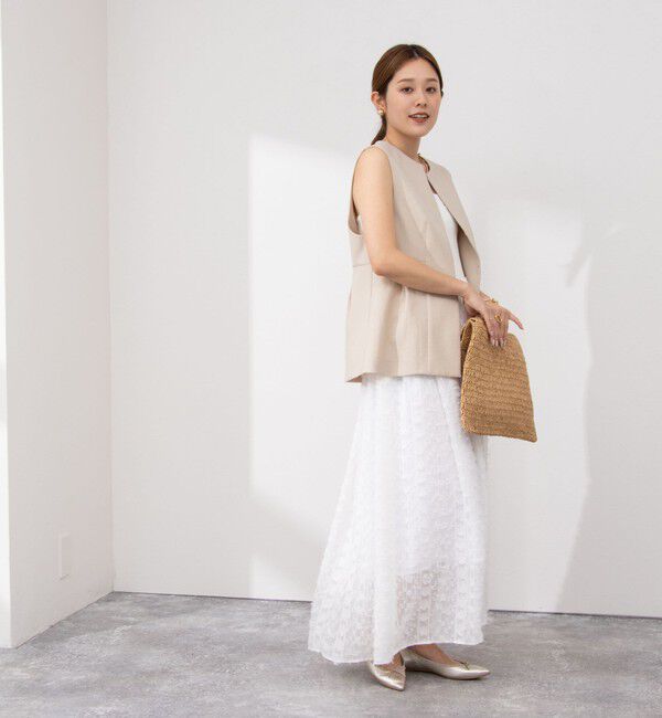 NOLLEY'S「2WAYカットジャガードドッキングワンピース」|ワンピース|