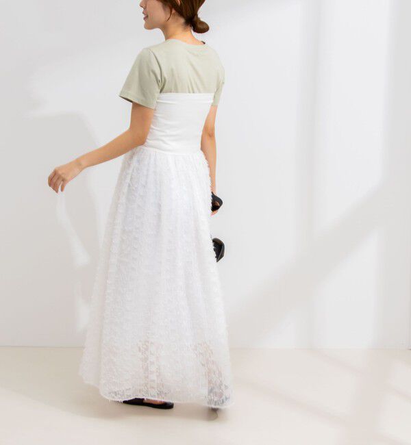 NOLLEY'S「2WAYカットジャガードドッキングワンピース」|ワンピース|