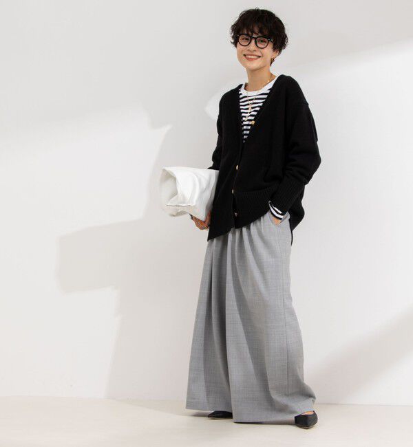 NOLLEY'S「◇【WEB限定サイズあり】《セットアップ対応》ウォッシャブルMannishワイドパンツ」|その他|