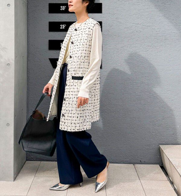 NOLLEY'S「ウォッシャブル裏起毛イージーワイドパンツ」|その他|