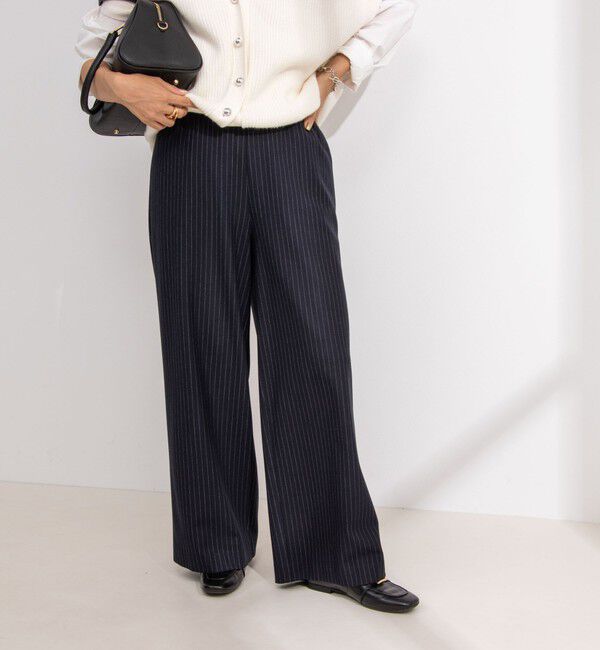 NOLLEY'S「《セットアップ対応》ウォッシャブル両面起毛イージーワイドパンツ」|その他|