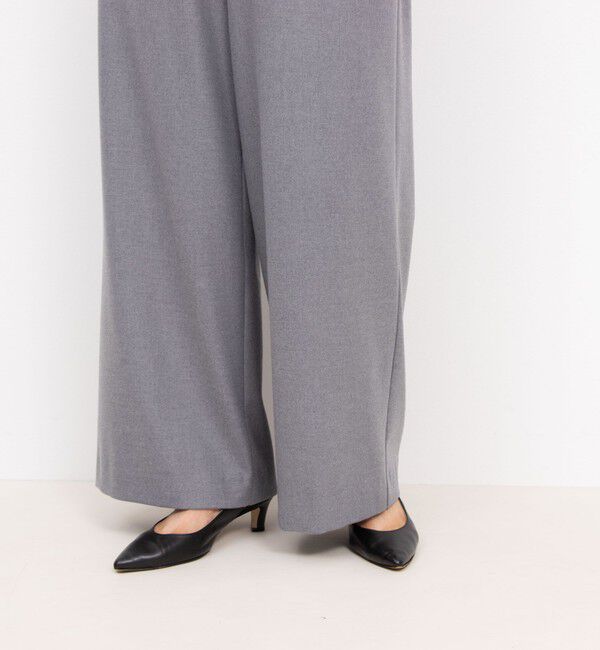 NOLLEY'S「《セットアップ対応》ウォッシャブル両面起毛イージーワイドパンツ」|その他|